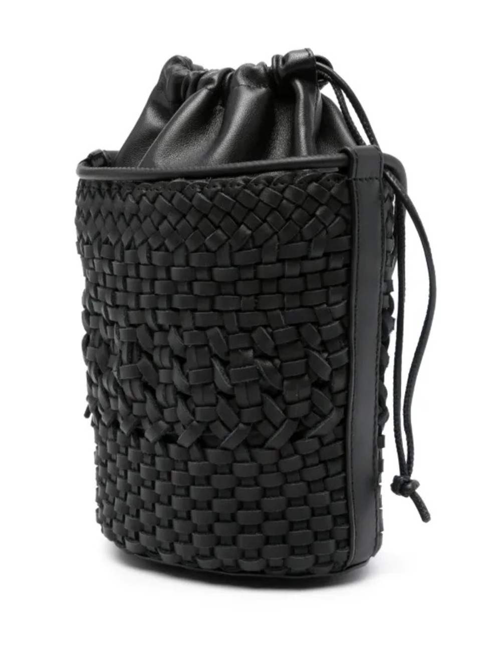 Hereu Trena Woven Bucket Bag in Black - Picture 4 of 7